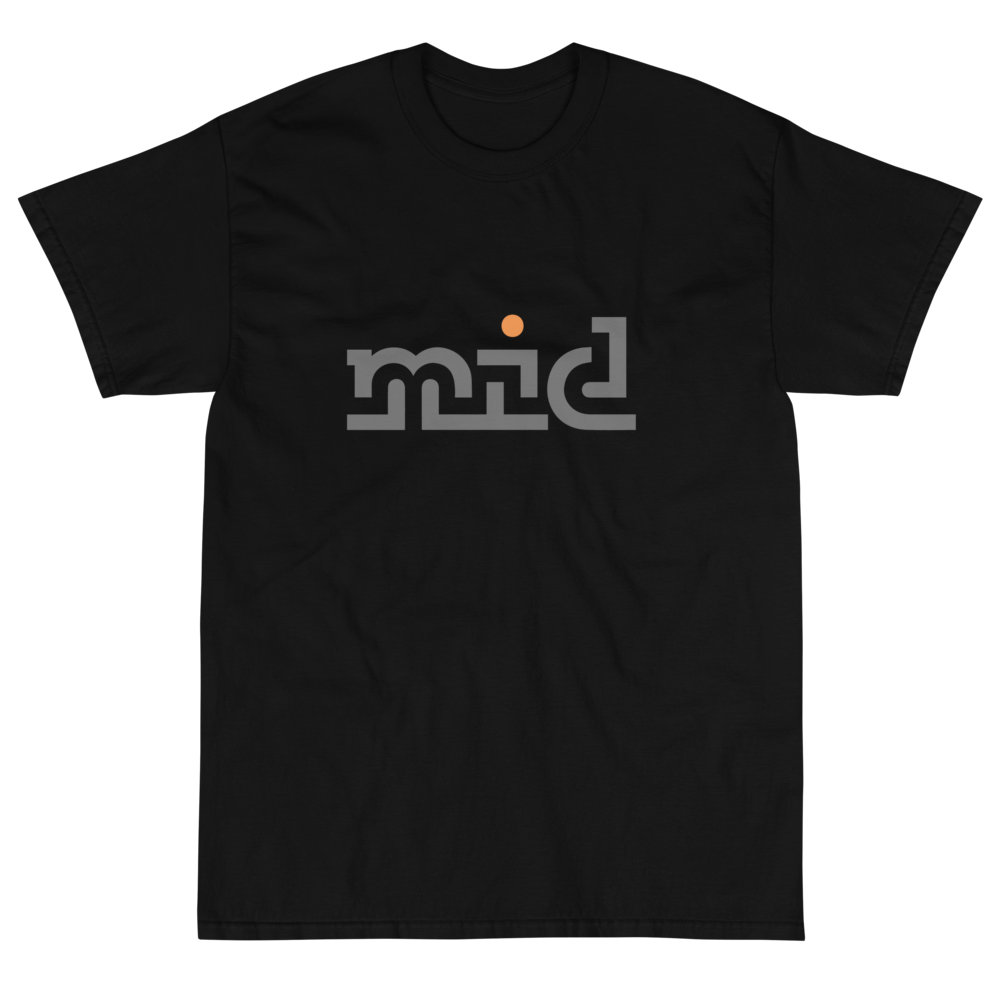 “Mid” Unintelligible Logo T-Shirt: Richi